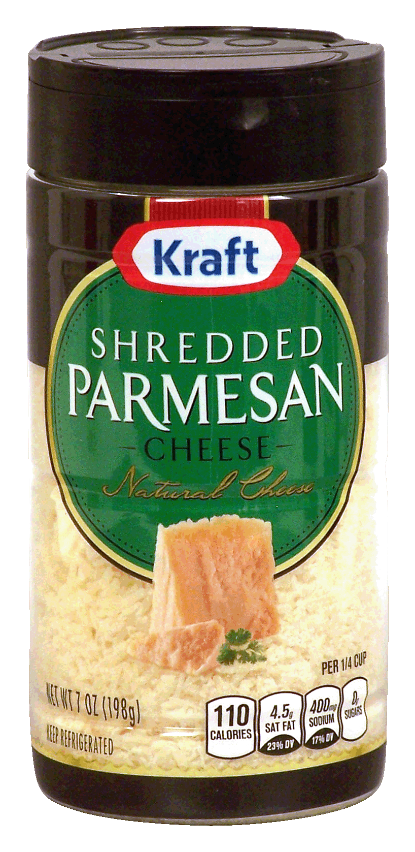 Kraft  shredded parmesan cheese Full-Size Picture